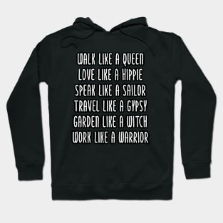 Walk Love Live Hoodie